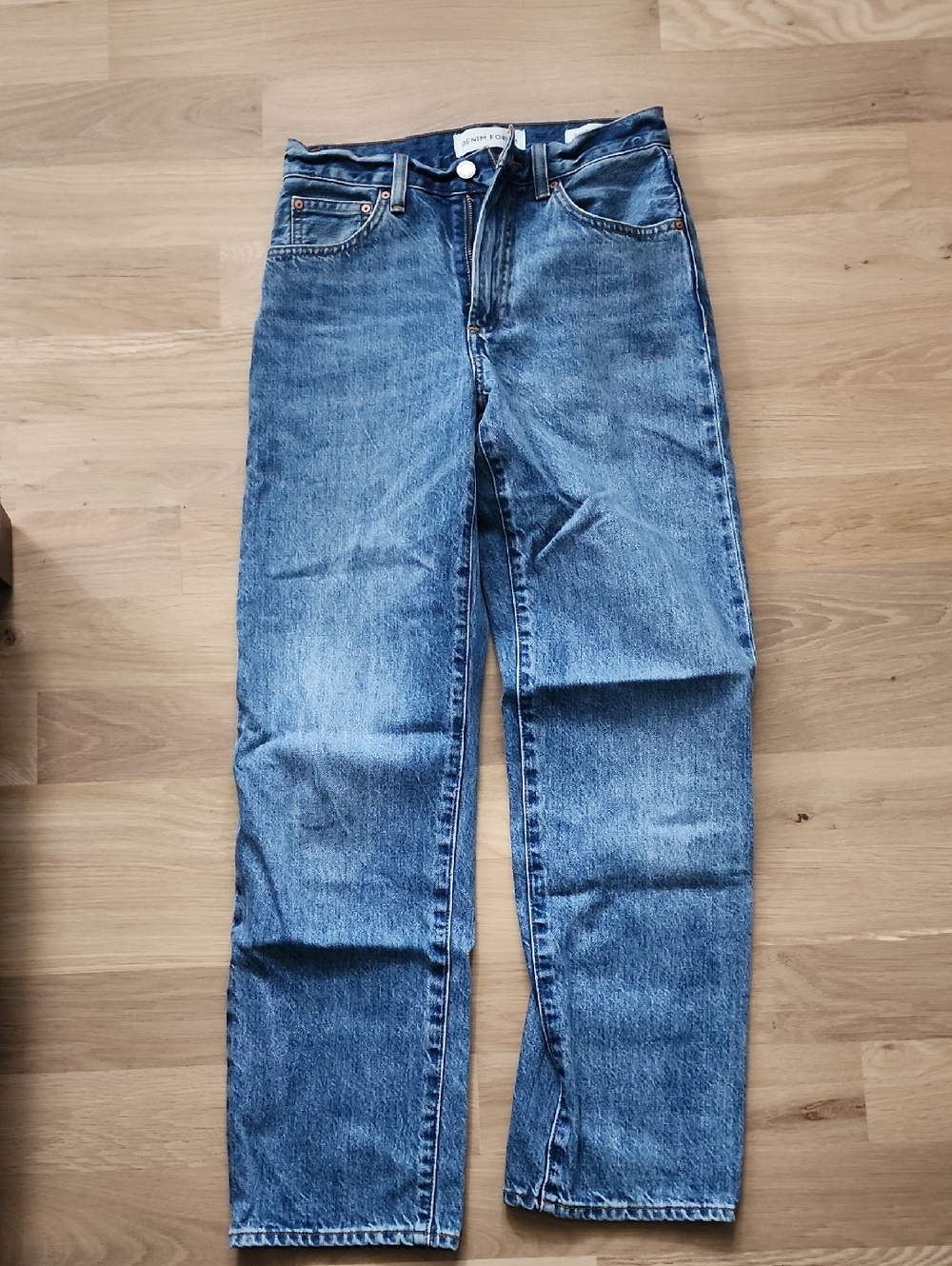 Denim Forum Marlo High Rise Baggy Straight-Leg Women's Jeans
